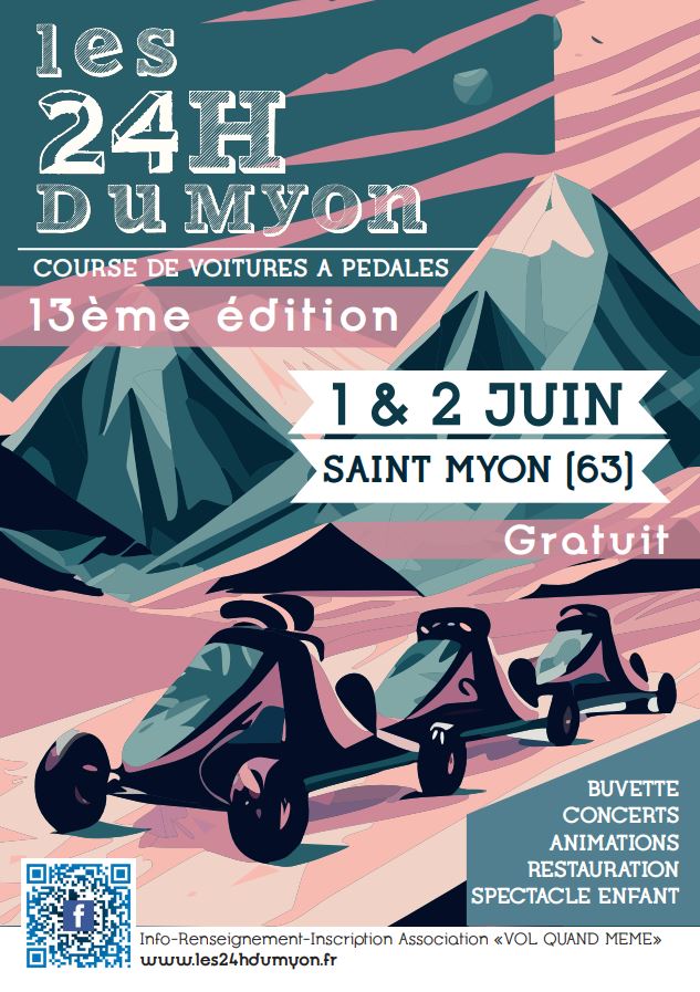 Affiches des 24h du Myon 2024 13° édition